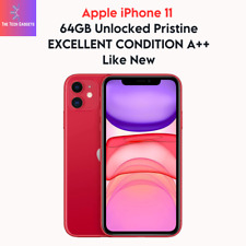 Apple iPhone 11 64GB iOS Unlocked Smartphone ALL COLOURS Pristine CONDITION A++