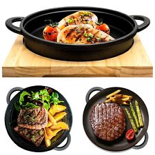 Cast Iron Sizzle Platter Steak