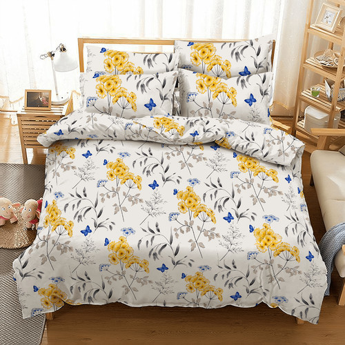 4pc egyptian cotton printed - cotton,