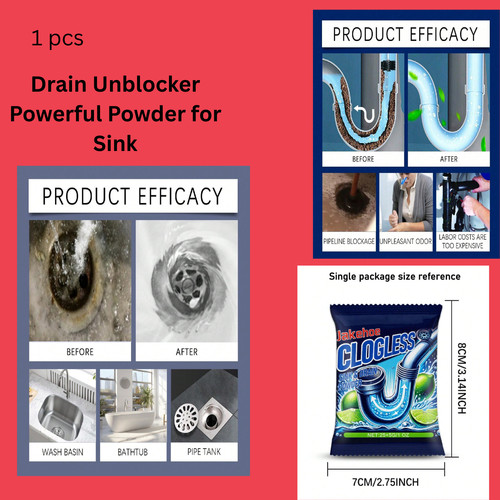 Drain unblocker powerful - drain,