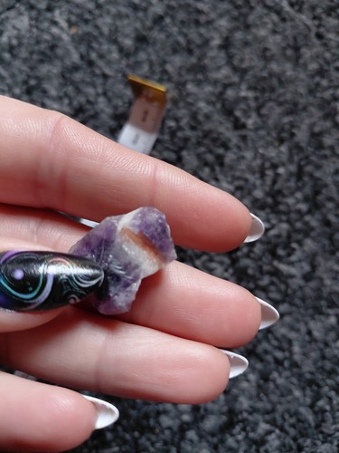 Amythest quartz crystal - amythest,