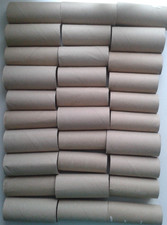 30 toilet roll cardboard tubes - art, craft, seeds, gerbils