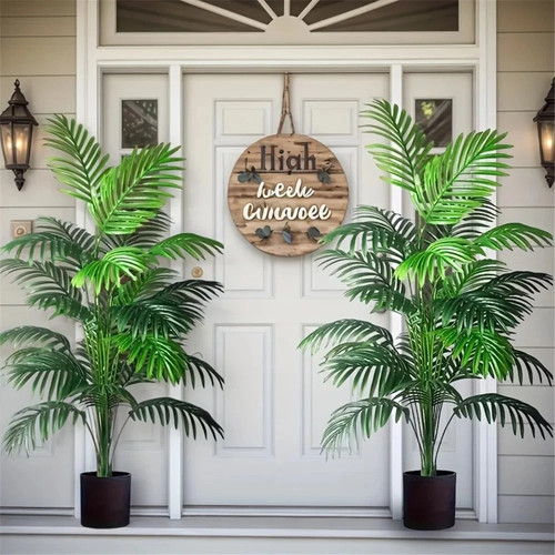 2pcs artificial monstera tree - artificial,