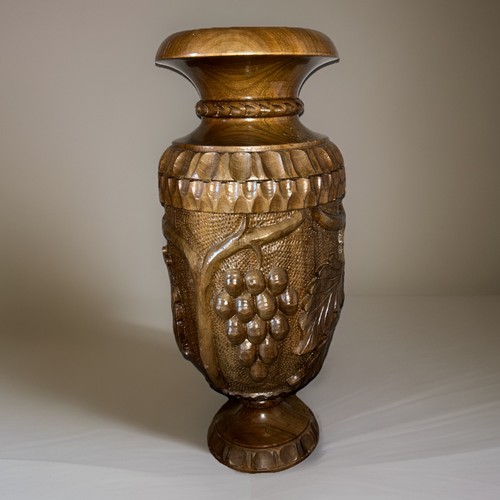 Vintage hand carved wooden - vintage, hand-carved