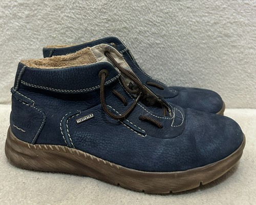 Josef seibel blue leather lace - seibel,