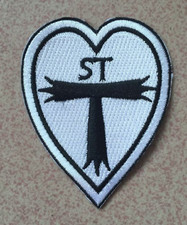 *NEW* St Trinians old style blazer / uniform iron on badge / patch.Fancy dress,
