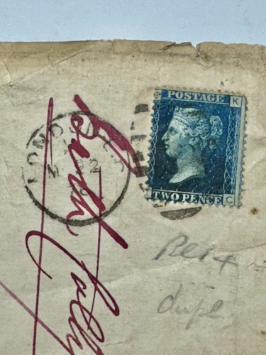 1876 two penny blue - penny, stamp