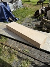 Heavy Ambrosia Maple Beam Wood Timber Rough Sawn Offcut Hardwood