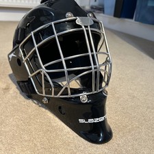 Slazenger Club Xtreme Senior Hockey Helmet Black – Adult Goalie Mask 