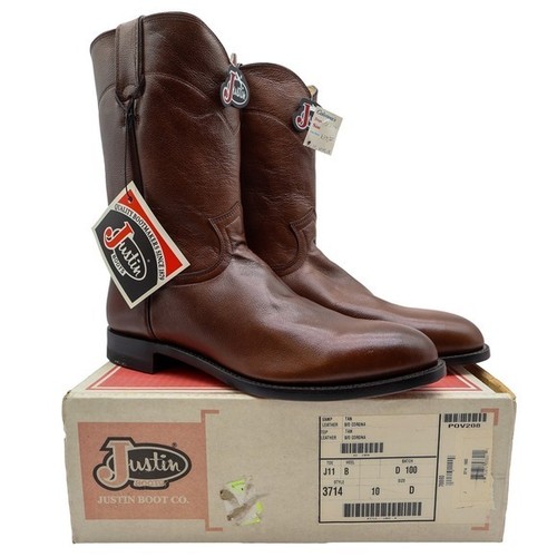 Justin boots mens 10d - mens, roper
