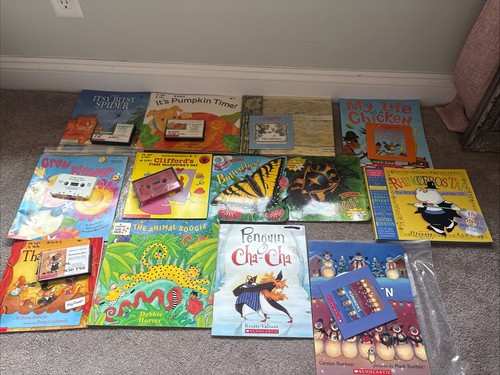 Scholastic books cassette - books, w/