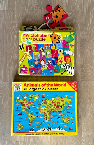Alphabet floor puzzle abc - alphabet,
