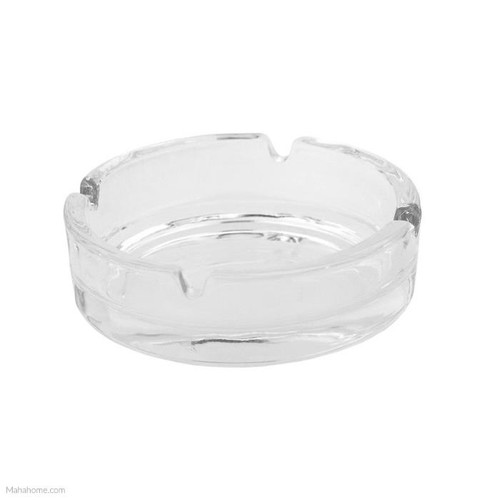 Apollo glass ashtray smoked - glass,