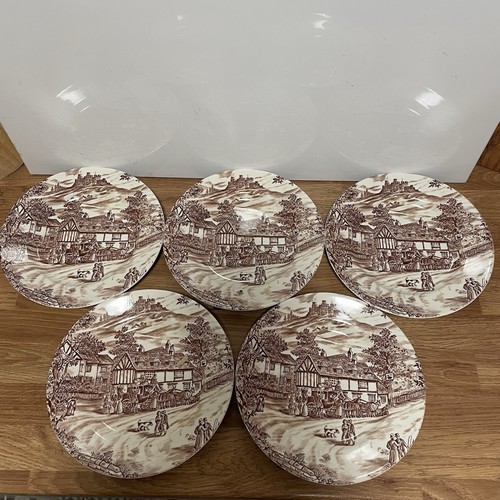 Broadhurst swan inn set of - -,