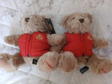 Pair Of Collectable Cunard Teddy Bears