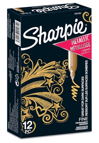 Metallic permanent markers - permanent, |