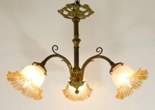 3 Light Vintage French Art