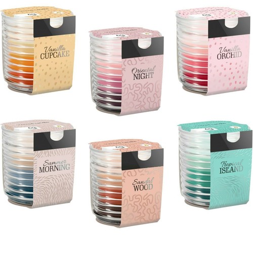 Scented candles ribbed - candles,