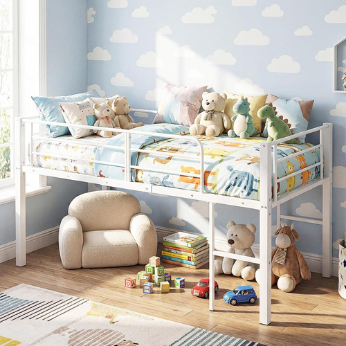 Metal kids bunk bed 3ft - metal, bed,