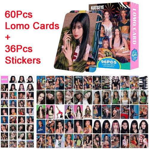 96pcs katseye lomo cards - lomo, &