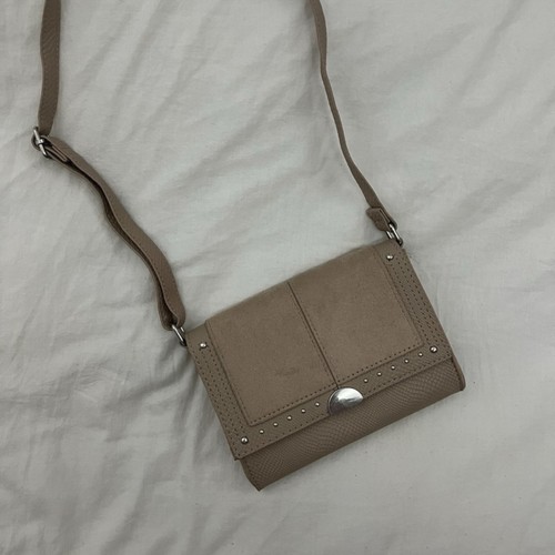 Ladies small crossbody suede - small,