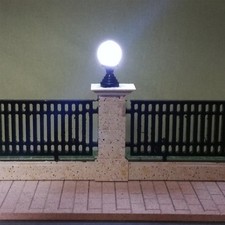 10 Pcs Mini Pillar Lamp Model