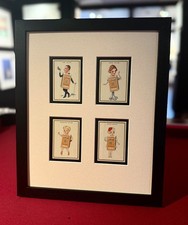 Wills Happy Families Playing cards 1930's - Star Family - Gallery Framed