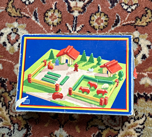 Vintage wooden play set - set, my