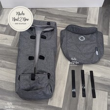 Bugaboo Donkey3 Carrycot - Grey Melange - Fits all Donkey Models - Valeted