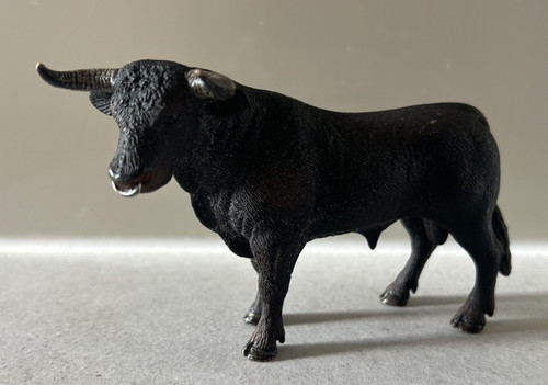 Schleich black bull figure - black,