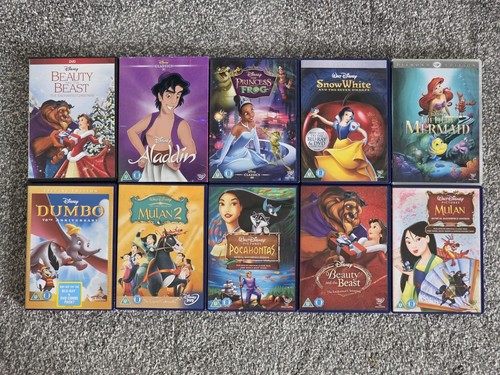 Disney film bundle x10 used - film,