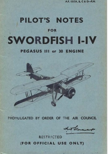 Fairey swordfish manuals - fairey,