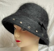 Ladies soft angora trilby