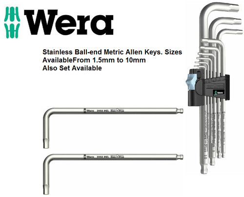 Wera hex plus long - hex-plus, stainless