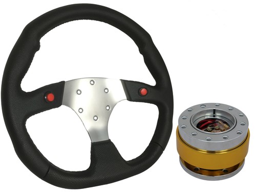 Chrome sports steering - sports,