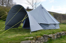 Bell tent porch grey - bell, 100%