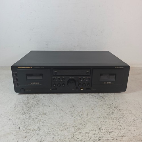 Marantz double cassette - cassette, deck