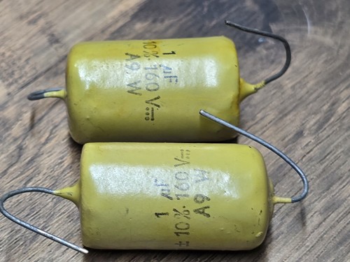 Mullard mustard 1uf 160v - 1uf,