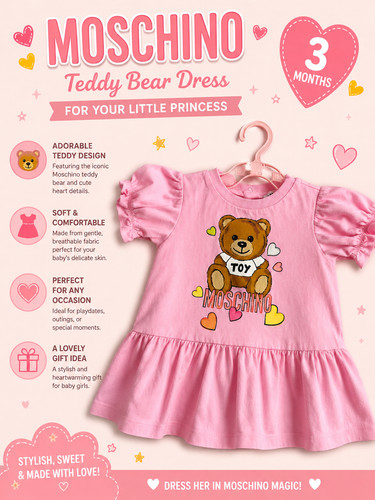 Baby girl pink - , moschino