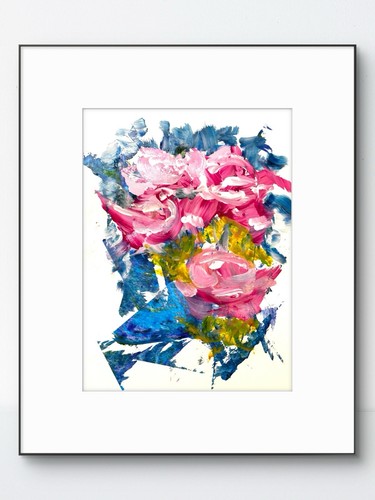 Original abstract flowers - abstract,