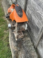 Stihl Saw TS410 Petrol disc Cutter Cut  Saw Spares or Repair seized 
