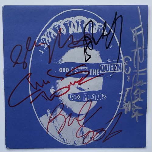 Signed sex pistols lydon jones - sex,