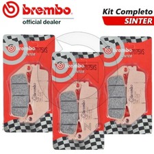 FRONT REAR BRAKE PADS BREMBO