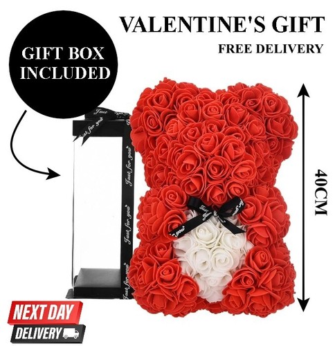 40cm rose bear with - 40cm,