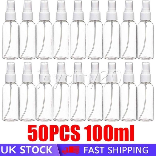 50pcs 100ml transparent spray - 100ml,
