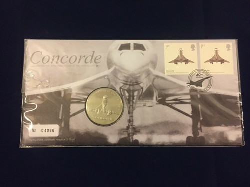 Concorde commemorative coin - concorde,