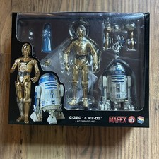 C-3PO & R2-D2 Star Wars Medicom Mafex 012 Action Figures Set