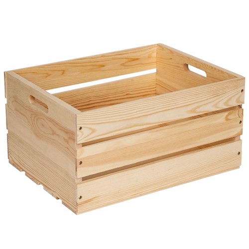 Extra large pine wood crates - wood,