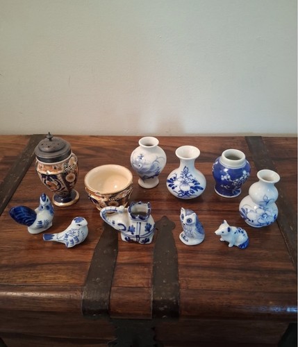 Antique blue white porcelain - antique,