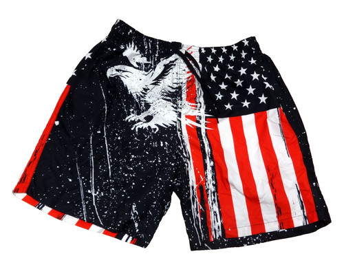 Patriotic american flag eagle - flag,